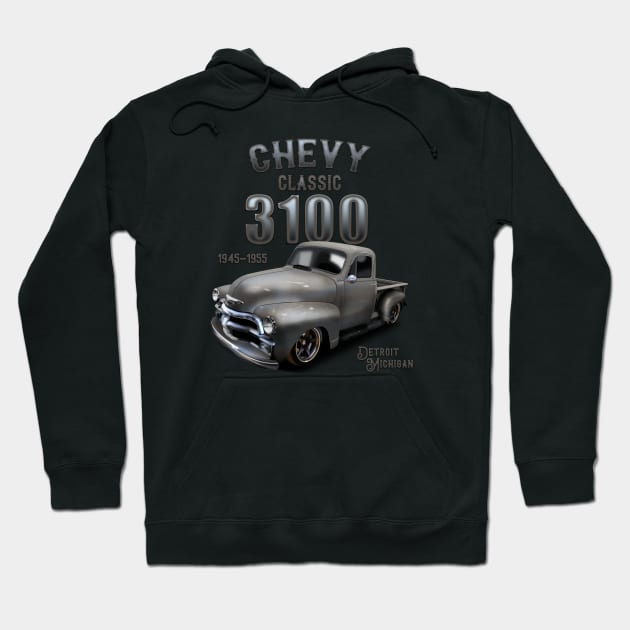 Chevy Classic 3100 Hoodie by hardtbonez